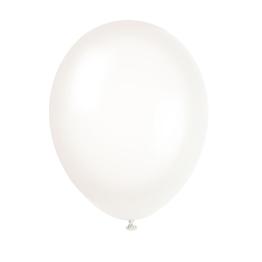 10 globos transparentes (30 cm) - Línea Colores Básicos