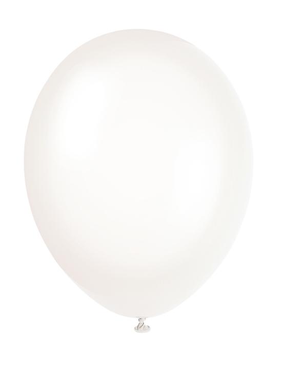 10 globos transparentes (30 cm) - Línea Colores Básicos