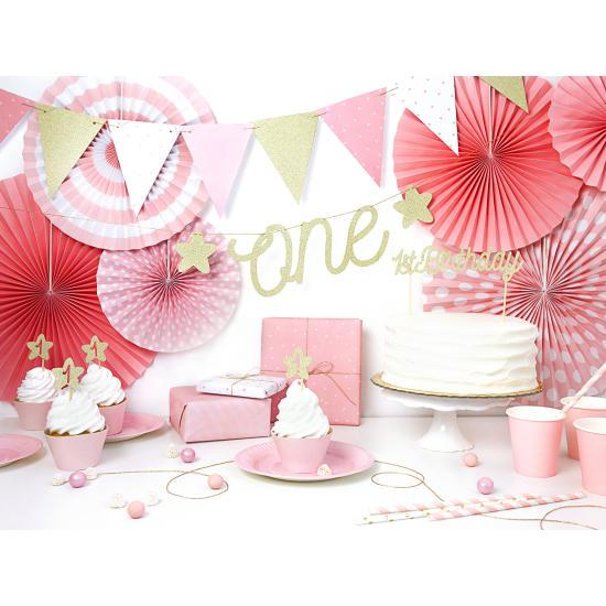 10 pajitas rosas pastel de papel - Unicorn 10 pajitas rosas pastel de papel - Unicorn
