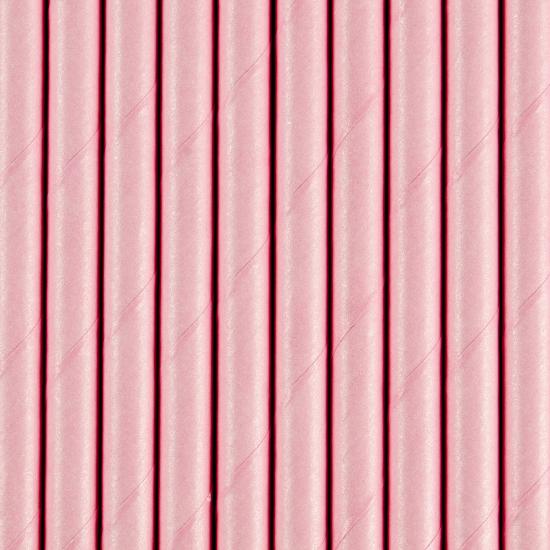 10 pajitas rosas pastel de papel 10 pajitas rosas pastel de papel
