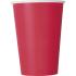 10 vasos grandes rojos - Línea Colores Básicos