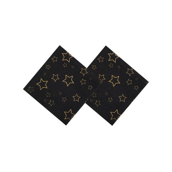 12 servilletas para fiesta VIP (25 cm) - Elegant Collection