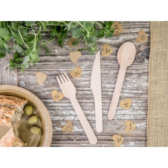 18 cubiertos de madera - Woodland 18 cubiertos de madera - Woodland