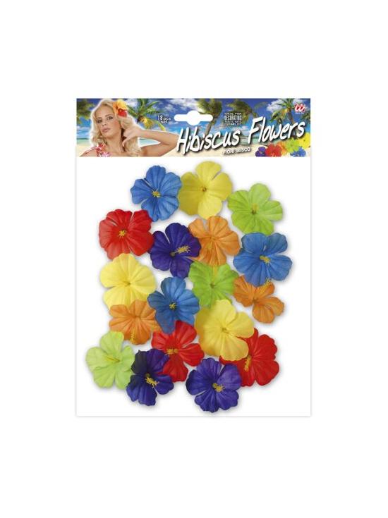 18 decorações de flores havaianas
