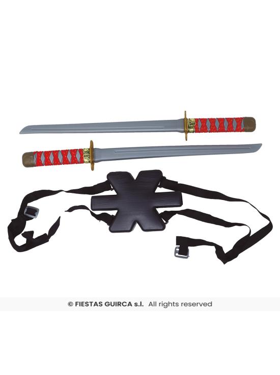 2 Espadas 55cms para Assassins Creed Back