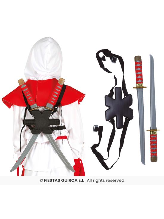 2 Espadas 55cms para Assassins Creed Back