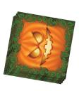 20 guardanapos de abóboras de Halloween de 33 x 33 cm