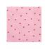 20 servilletas rosas con corazones rosas (33x33 cm) - Valentine Collection