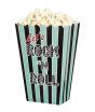 4 tigelas de pipoca Rock 'n Roll
