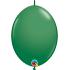 50 globos link o loon verde (30,4cm) - Quick Link Solid Colour