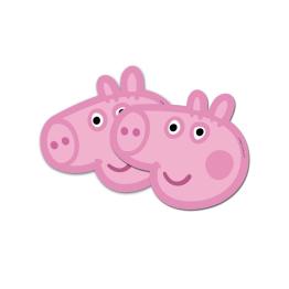 6 caretas Peppa Pig