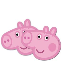 6 caretas Peppa Pig