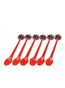 6 Cucharas F1 de 17 cms