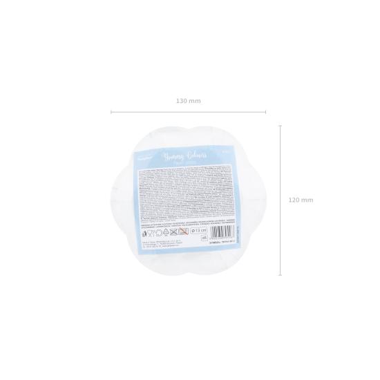 6 platos azules pastel con borde dorado "Live, Laugh, Love" de papel (13 cm) - Yummy 6 platos azules pastel con borde dorado "Live, Laugh, Love" de papel (13 cm) - Yummy