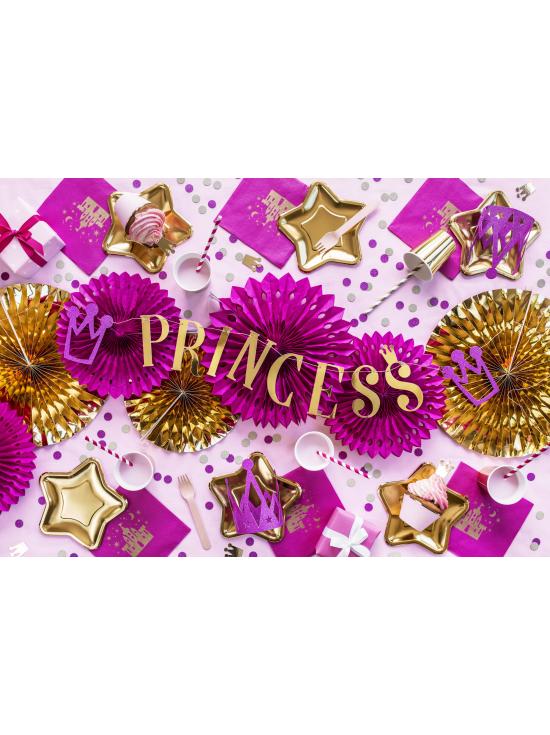6 platos dorados con forma de estrella de papel (18 cm) - New Year’s Eve & Carnival