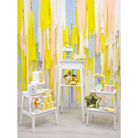 6 platos dorados con forma de estrella de papel (23 cm) - Princess Party 6 platos dorados con forma de estrella de papel (23 cm) - Princess Party