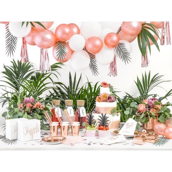 6 platos oro rosas de papel - Vintage Birthday (23 cm) 6 platos oro rosas de papel - Vintage Birthday (23 cm)