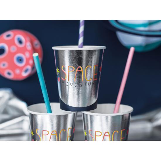 6 vasos "Space Adventure" de papel - Space Party 6 vasos "Space Adventure" de papel - Space Party