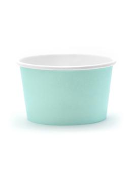 6 vasos azul turquesa para helado - Aloha Turquoise