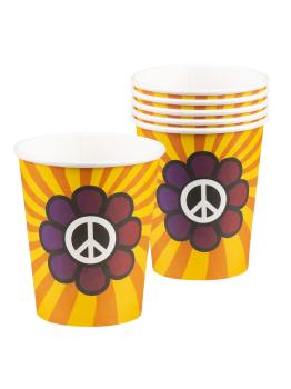 6 Copos Festa Hippie 25cl