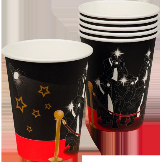 6 vasos para fiesta VIP - Elegant Collection