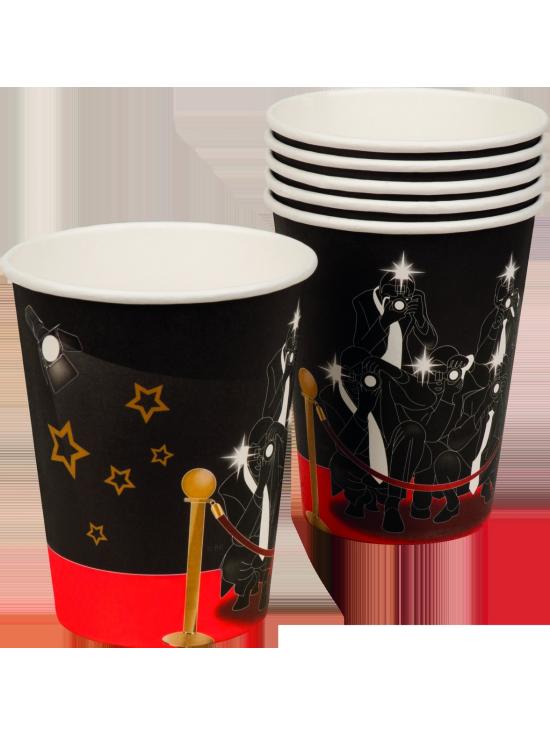 6 vasos para fiesta VIP - Elegant Collection