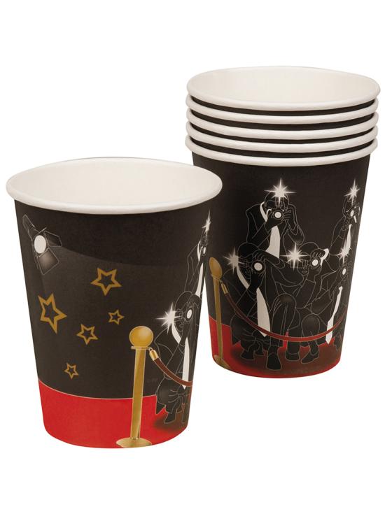 6 vasos para fiesta VIP - Elegant Collection