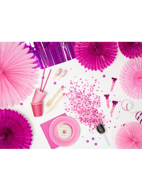 6 vasos rosas de papel - Sweets Collection
