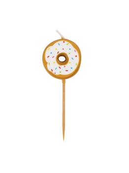 6 velas (7 cm) - Donut Party