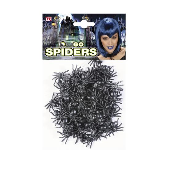 60 arañas negras Halloween 60 arañas negras Halloween