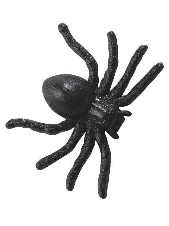 60 arañas negras Halloween