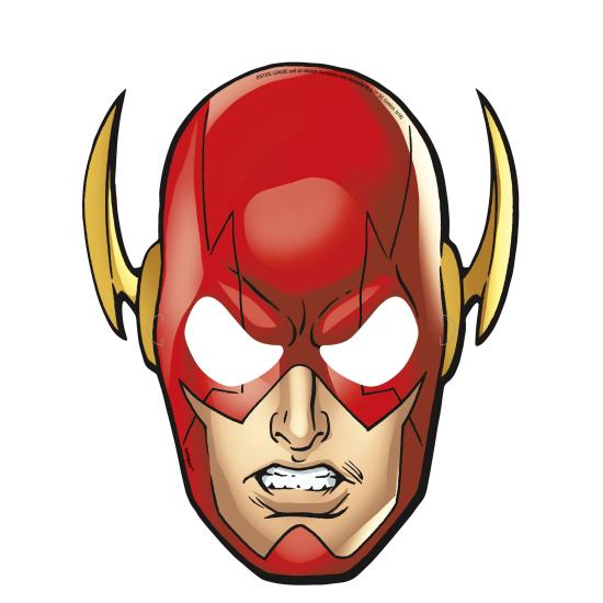 8 caretas variadas La Liga de la Justicia