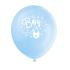 8 globos azules It's a boy! (30 cm) - Blue Clothesline Baby Shower