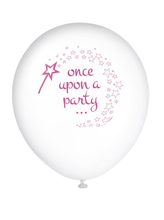 8 globos de Unicornio rosa (30 cm) - Magical Unicorn