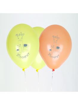 8 globos de látex (30 cm) - Llama Love