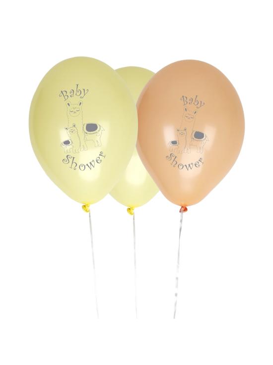8 globos de látex (30 cm) - Llama Love