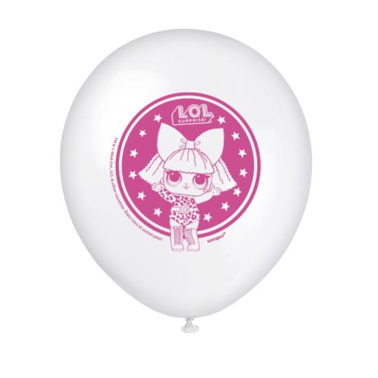 8 globos de látex LOL Surprise (47cm) - LOL Friends