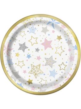 8 platos (18 cm) - Twinkle Little Star