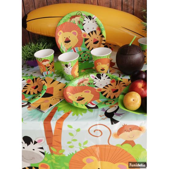 8 platos (23 cm) - Animal Jungle 8 platos (23 cm) - Animal Jungle