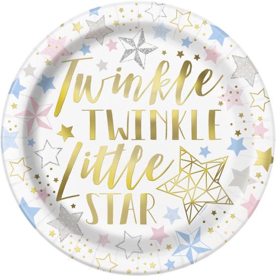 8 platos (23 cm) - Twinkle Little Star 8 platos (23 cm) - Twinkle Little Star