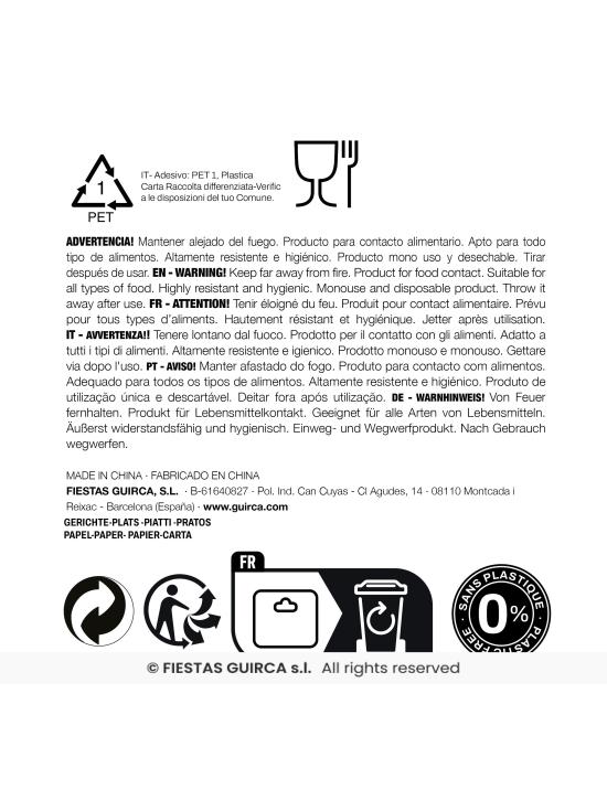 6 copos descartáveis para o Dia de São Patrício, 240 ml