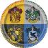 8 platos grandes Harry Potter (23cm) - Hogwarts Houses