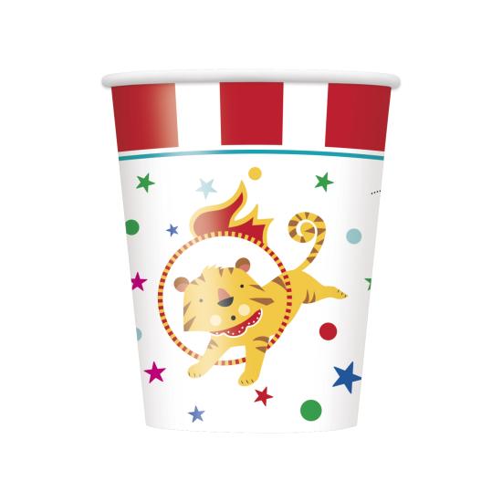 8 vasos - Circus Carnival 8 vasos - Circus Carnival