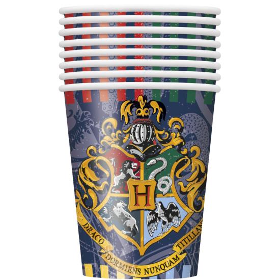 8 vasos Harry Potter - Hogwarts Houses 8 vasos Harry Potter - Hogwarts Houses