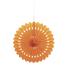 Abanico de papel decorativo naranja - Línea Colores Básicos