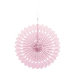 Abanico de papel decorativo rosa claro - Línea Colores Básicos
