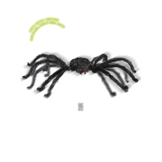 Araña Animada luminosos y sonido 165 cms Araña Animada luminosos y sonido 165 cms