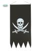 Bandera pirata negra con calavera