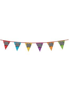 Banderines con número 30