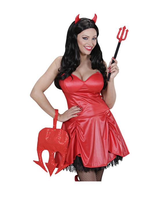 Bolso de tridente de diablo